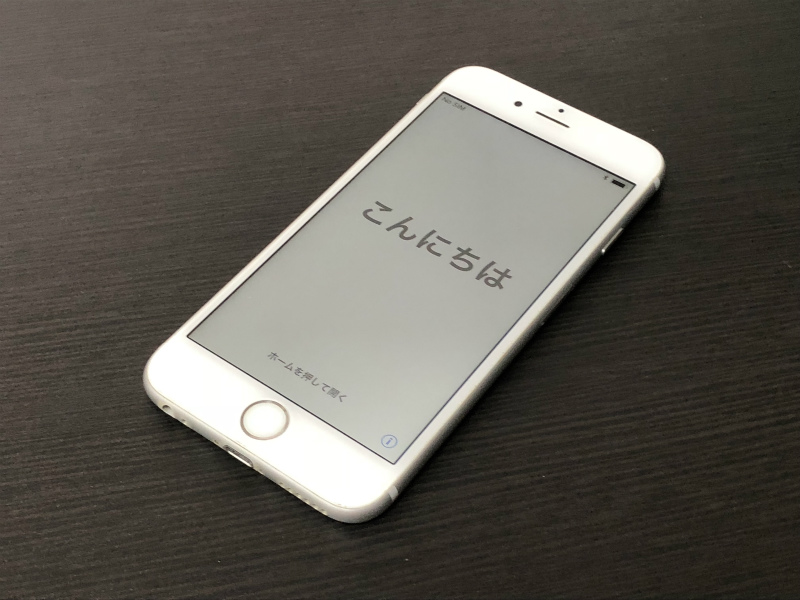 iPhone6sのバッテリー交換　SIMフリーiphone