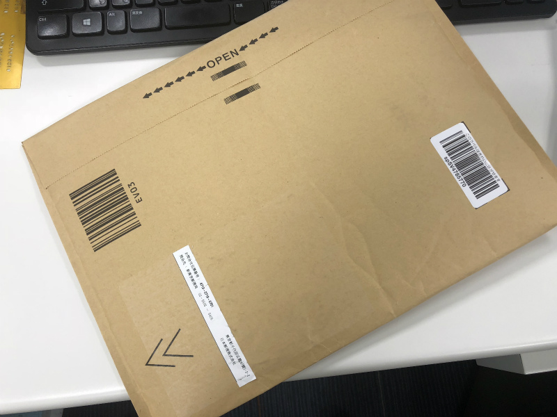 防水ケース スマホ用 が届いた